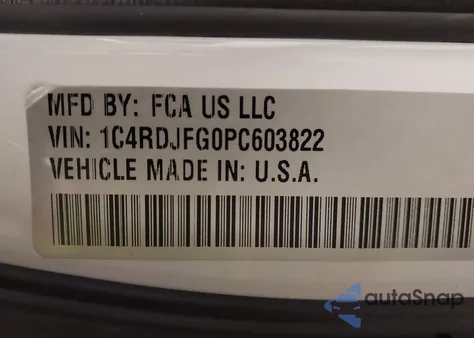 2023 Dodge Durango Pursuit Awd from USA, damaged, VIN 1C4RDJFG0PC603822